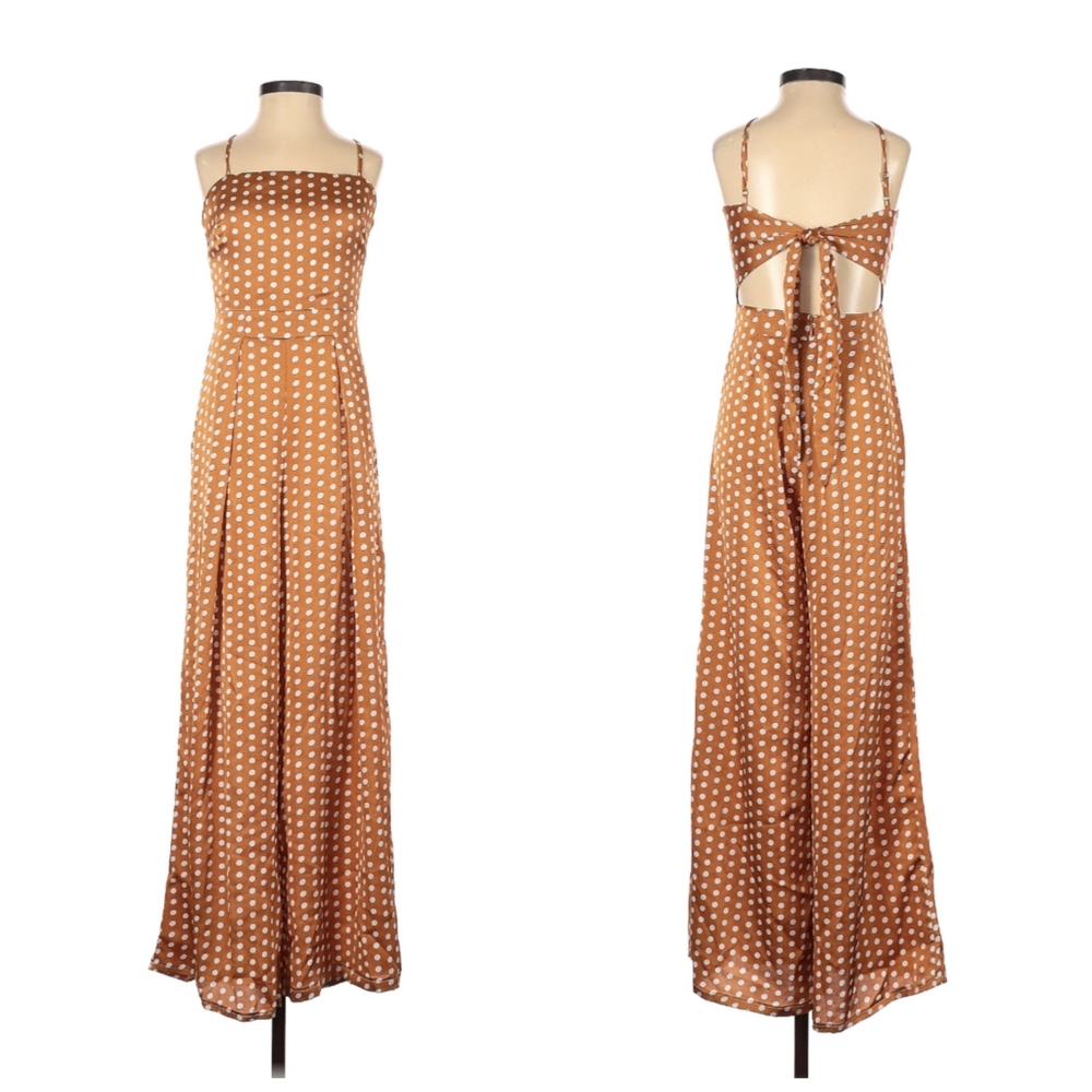 polka dot jumpsuit
